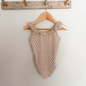 Mini Boden Girls Frilly Swimsuit